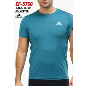 Adidas EF-3756 Bordo Erkek Polyester T-Shirt