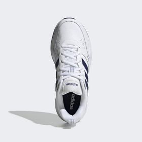 Adidas EG2654 Fundamental Ftwwht Dkblue Msilve Erkek Beyaz Lacivert Spor Ayakkabı