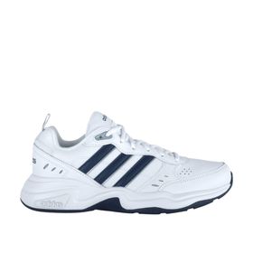 Adidas EG2654 Fundamental Ftwwht Dkblue Msilve Erkek Beyaz Lacivert Spor Ayakkabı