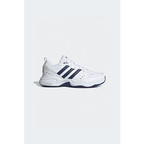 Adidas EG2654 Fundamental Ftwwht Dkblue Msilve Erkek Beyaz Lacivert Spor Ayakkabı