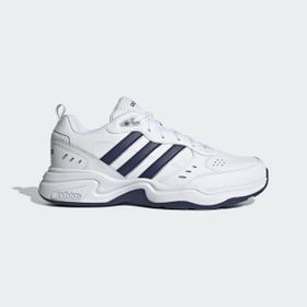 Adidas EG2654 Fundamental Ftwwht Dkblue Msilve Erkek Beyaz Lacivert Spor Ayakkabı