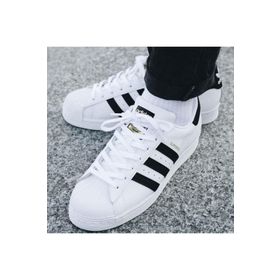 Adidas EG4958-E Superstar Erkek Spor Ayakkabı Beyaz Siyah