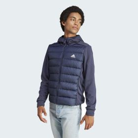 Adidas Essentials Down Hybrid Lacivert Erkek Sweatshirt