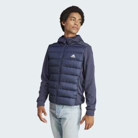 Adidas Essentials Down Hybrid Lacivert Erkek Sweatshirt