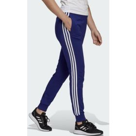 Adidas Essentials Single Jersey 3-Stripes Lacivert Kadın Eşofman Altı