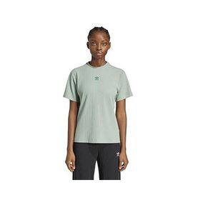 Adidas Essentials Wide Rib Yeşil Kadın T-shirt