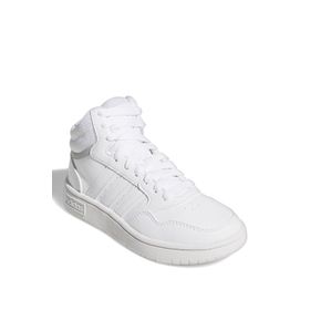 Adidas F34813 Hoops 2.0 Mid Beyaz Unisex Fitness Spor Ayakkabı