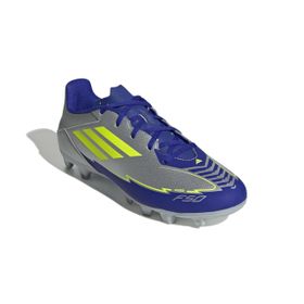 Adidas F50 CLUB FG MG Messi Silvmt Syello Lucblu Unisex Yetişkin Spor Ayakkabı