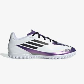 Adidas F50 Club TF Beyaz Erkek Halı Saha Kramponu.-