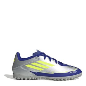 Adidas F50 Club Tf Messi Silvmt Syello Lucblu Uniseks Spor Ayakkabısı