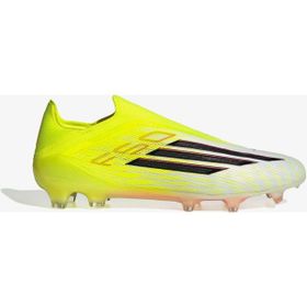 Adidas F50 Elite Laceless Firm Ground Sarı Erkek Çim Saha Kramponu