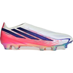 Adidas F50 Hyperfast Elite KJ6074 Beyaz Erkek Bağcıksız Krampon Spor Ayakkabı