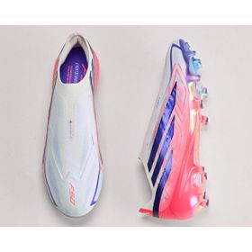 Adidas F50 Hyperfast Elite KJ6074 Beyaz Erkek Bağcıksız Krampon Spor Ayakkabı