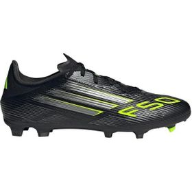 Adidas F50 League Firm-Multi Ground Siyah Erkek Çim Saha Kramponu