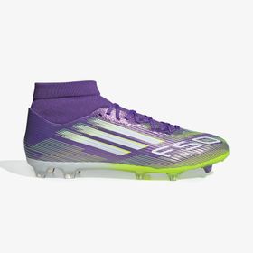 Adidas F50 League Mid Firm-Multi Ground Mor Erkek Çim Saha Kramponu