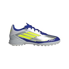 Adidas F50 League Tf Messi Silvmt Syello Lucblu Unisex Yetişkin Spor Ayakkabı