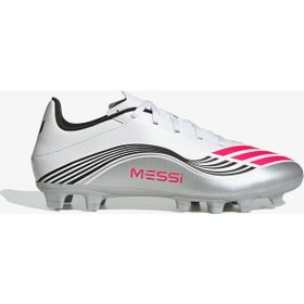 Adidas F50 Messi Club Firm-Multi Ground Beyaz Erkek Çim Saha Kramponu