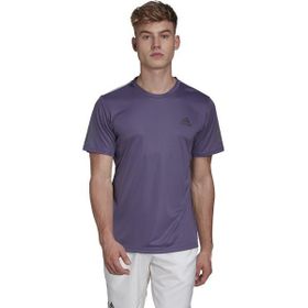 Adidas FK6955 Club 3str Tee Erkek Mor Tişört