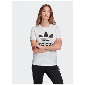 Adidas FM3306 Trefoıl Tee Beyaz Kadın T-Shirt