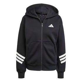 Adidas Future Icons 3 Stripes Full Zip Siyah Kadın Sweatshirt