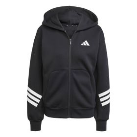 Adidas Future Icons 3 Stripes Full Zip Siyah Kadın Sweatshirt