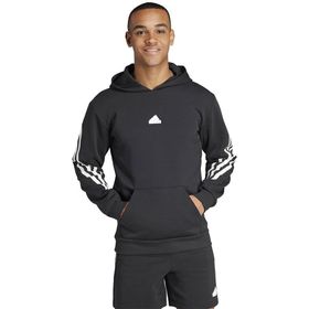 Adidas Future Icons 3 Stripes Siyah Erkek Sweatshirt
