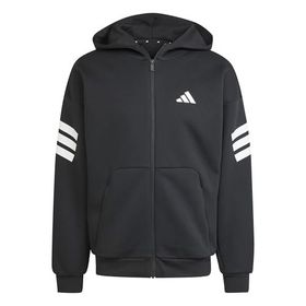 Adidas Future Icons 3 Stripes Siyah Erkek Sweatshirt