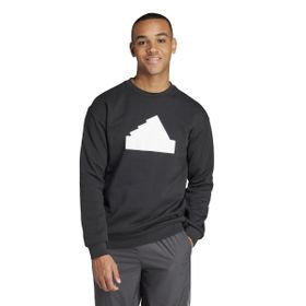Adidas Future Icons Badge OF Sport Crew Siyah Erkek Sweatshirt