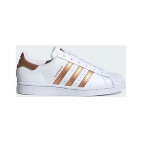 Adidas FX7484 Stan Smith Footwear White Copper Metallic Core Black Üniseks Çocuk Spor Ayakkabı