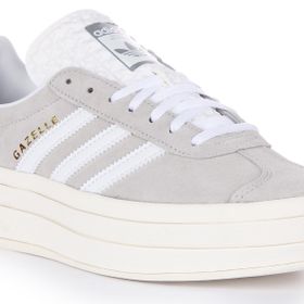 Adidas Gazelle Bold W Gri İki Ftwr Beyaz Kadın Spor Ayakkabısı