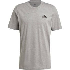 Adidas GK9641 Essentials Embroidered Small Logo Gri Erkek T-Shirt