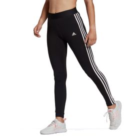 Adidas GL0723 W 3S Leg Fitted Siyah - Beyaz Kadın Tayt