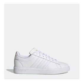 Adidas Grand Court 2.0 Alumina Ftwr Beyaz Altın Met Kadın Spor Ayakkabısı