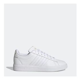 Adidas Grand Court 2.0 Alumina Ftwr Beyaz Altın Met Kadın Spor Ayakkabısı