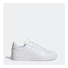 Adidas Grand Court 2.0 Alumina Ftwr Beyaz Altın Met Kadın Spor Ayakkabısı