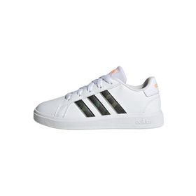 Adidas Grand Court 2.0 K Ftwwht Ftwwht Scrora Unisex Çocuk Spor Ayakkabı