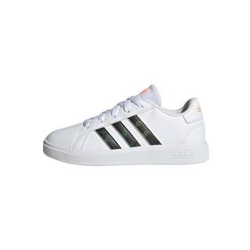 Adidas Grand Court 2.0 K Ftwwht Ftwwht Scrora Unisex Çocuk Spor Ayakkabı