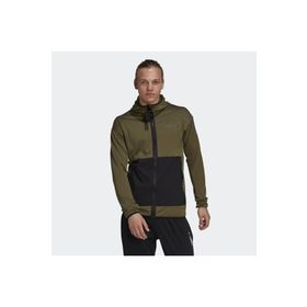 Adidas GV1626 Haki Kapüşonlu Erkek Sweatshirt