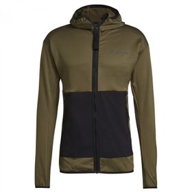 Adidas GV1626 Haki Kapüşonlu Erkek Sweatshirt