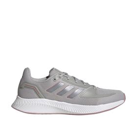 Adidas GV9570 Runfalcon 2.0 Gri Beyaz Kadın Spor Ayakkabı