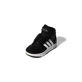 Adidas GW0408 Hoops Mid 3.0 Ac I Siyah Unisex Bebek Spor Ayakkabı