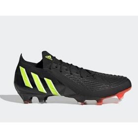 Adidas GW1023 Siyah Predator Edge 1 Low Çim Saha Krampon Erkek Spor Ayakkabısı