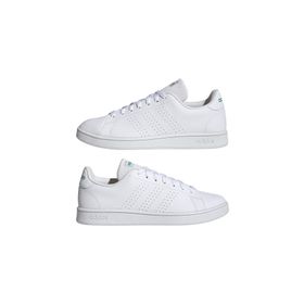 Adidas GW2063 Advantage Base Beyaz Yeşil Erkek Spor Ayakkabı