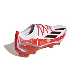 Adidas GW8387 Kırmızı Beyaz X Speedportal Messi 1 FG Erkek Çim Zemin Kramponu