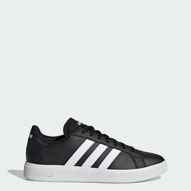 Adidas GW9262 Grand Court TD Lifestyle Siyah Beyaz Unisex Spor Ayakkabı