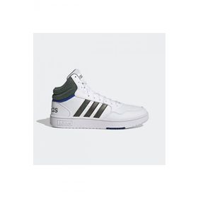 Adidas GY4747 Hoops 3.0 Mıd Beyaz Yeşil Erkek Lifestyle Ayakkabı