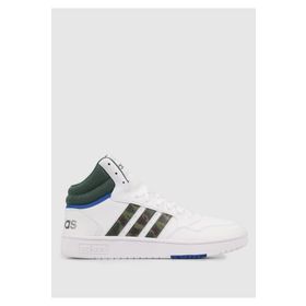Adidas GY4747 Hoops 3.0 Mıd Beyaz Yeşil Erkek Lifestyle Ayakkabı