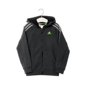 Adidas H06619 Siyah Kapüşonlu Kadın Sweatshirt