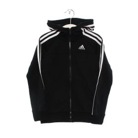 Adidas H06619 Siyah Kapüşonlu Kadın Sweatshirt