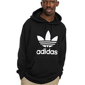 Adidas H06669 Siyah Kapüşonlu Erkek Sweatshirt